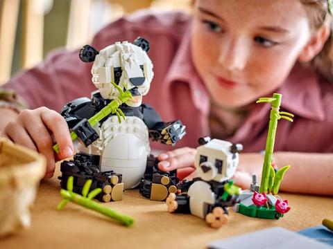 LEGO Creator Wilde Tiere: Pandafamilie 31165