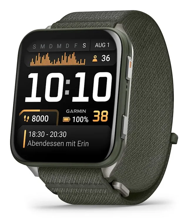 Garmin Venu X1 - Moosgrn