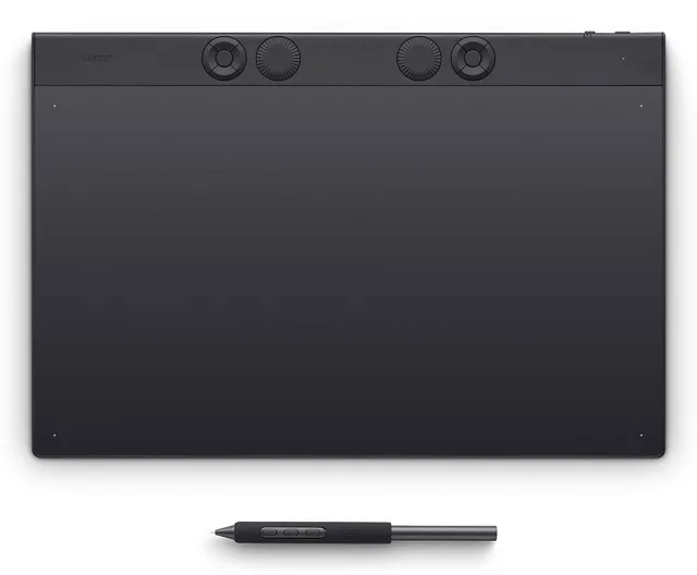 Wacom Intuos Pro Large graphic tablet Black 349 x 195 mm USB/Bluetooth