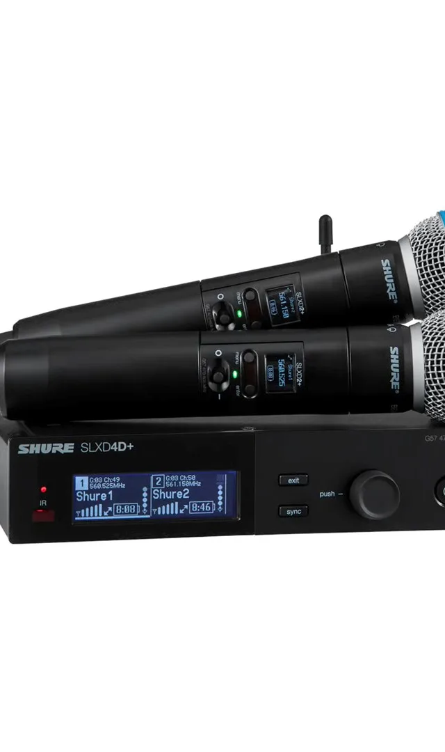 Shure SLXD24D E/B58 - PodwóJny System Wireless Z KapsułAmi Beta 58