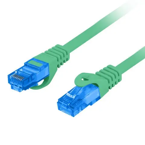 Lanberg PCF6A-10CC networking cable Green 0.5 m Cat6a S/FTP (S-STP)