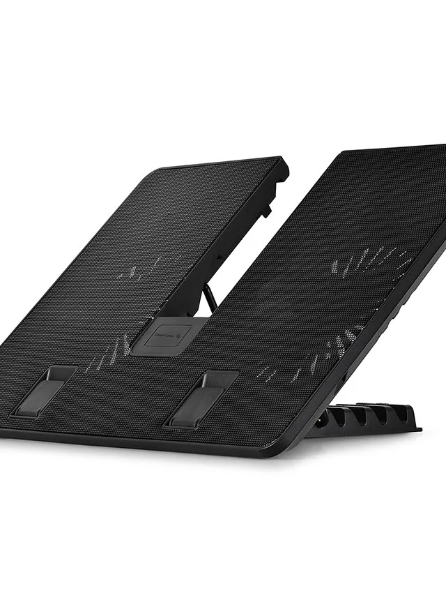 DeepCool U PAL laptop cooling pad 39.6 cm (15.6") 1000 RPM Black