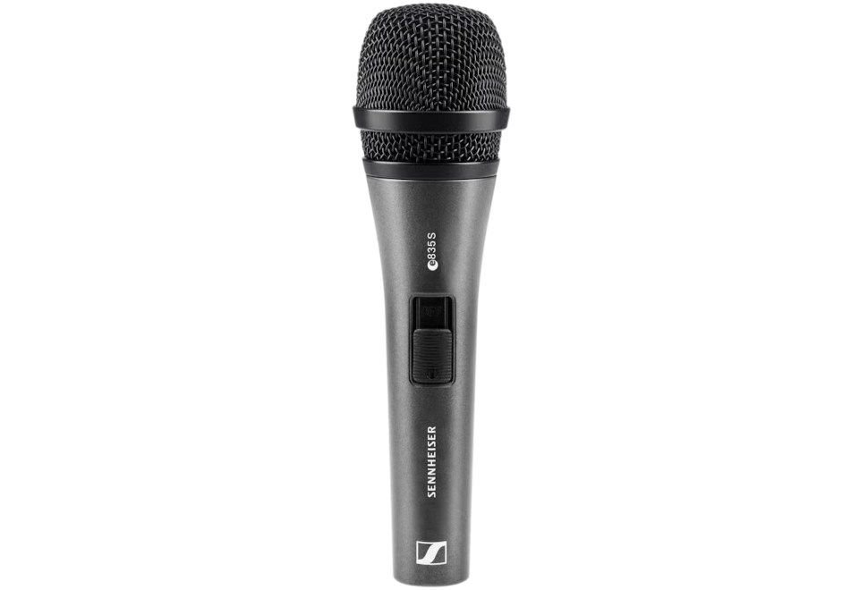 Sennheiser E 835-S - Vocal Dynamic Cardioid Microphone With On-Off Switch
