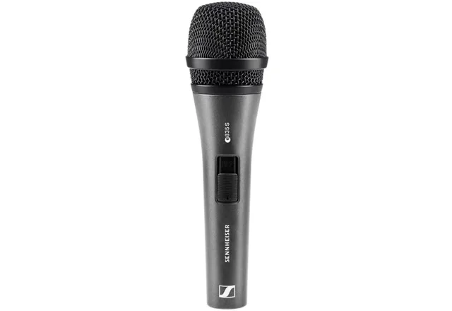 Sennheiser E 835-S - Vocal Dynamic Cardioid Microphone With On-Off Switch