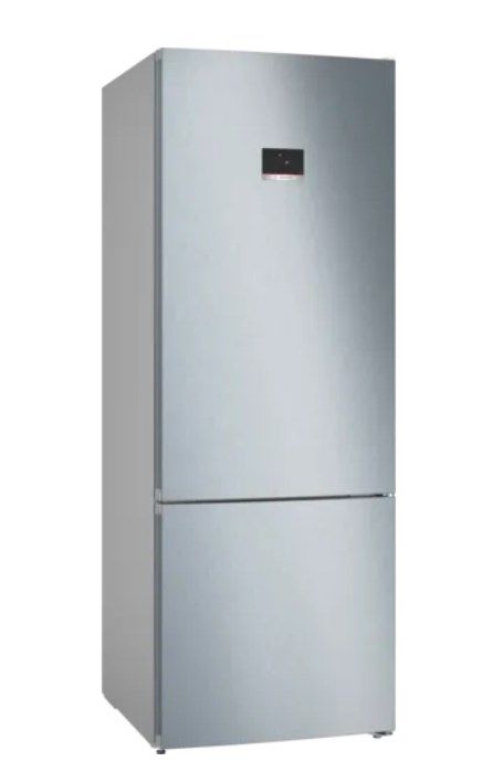 Bosch Serie 4 KGN56XLEB Fridge-Freezer Freestanding 508 L E Stainless Steel