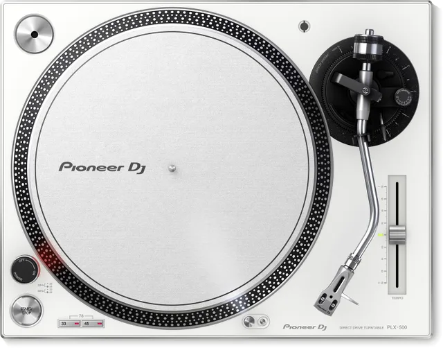 Pioneer PLX-500 Direct drive DJ turntable White