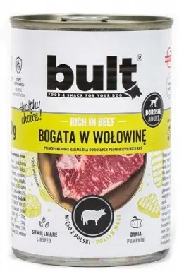 BULT Rich In Beef - Wet Dog Food - 800 G