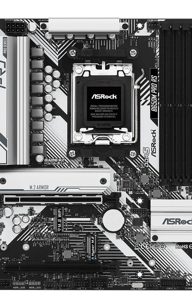 Asrock B650M Pro RS AMD B650 Socket AM5 micro ATX