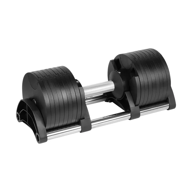 REBEL ACTIVE Cast Iron Automatic Dumbbell 36kg 2kg Increments