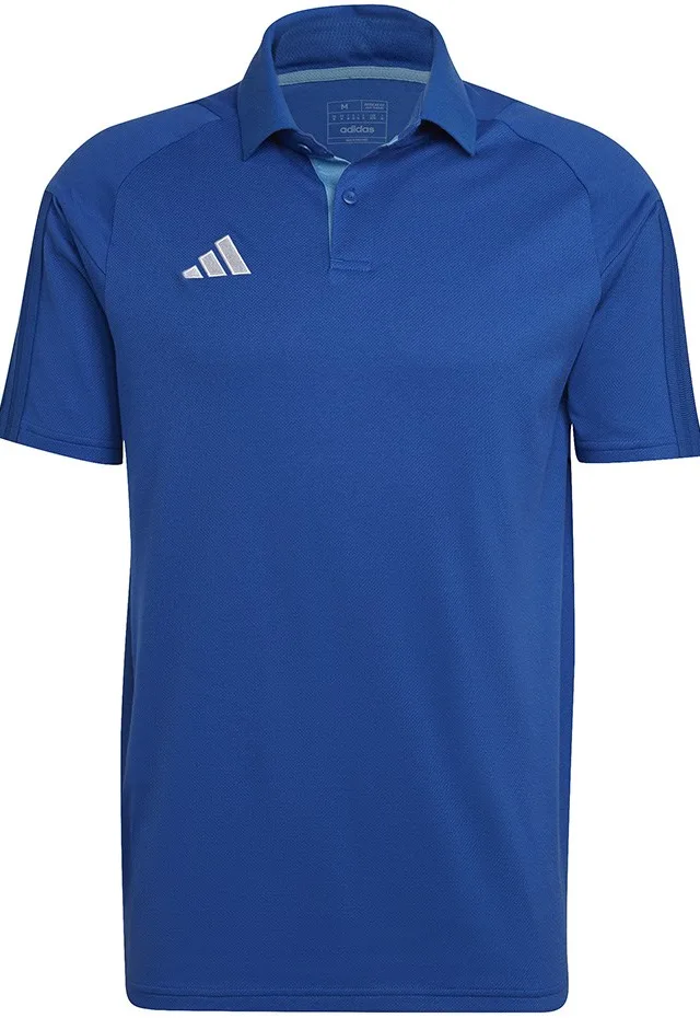 adidas Tiro 23 Competition Polo T-Shirt blue HU1342 XL