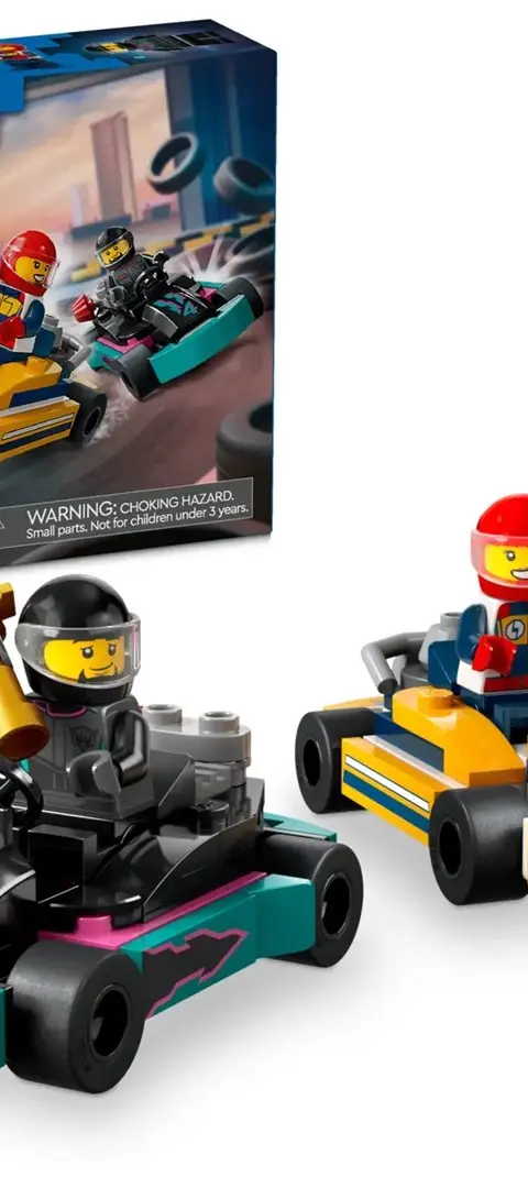 LEGO CITY 60400 GO-KARTS AND RACE DRIVERS