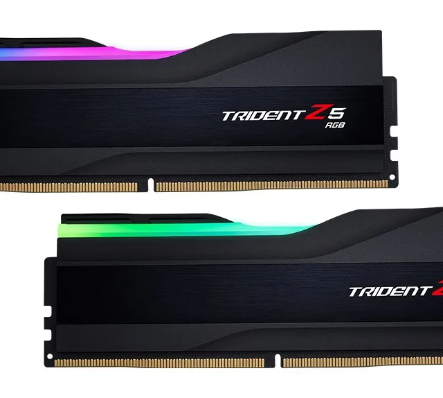 G.Skill Trident Z5 RGB F5-6000J3036F48GX2-TZ5RK memory module 96 GB 2 x 48 GB DDR5 6000 MT/s 288-pin DIMM
