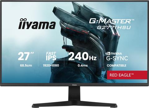 iiyama G-MASTER G2771HSU-B1 computer monitor 68.6 cm (27") 1920 x 1080 pixels Full HD Black