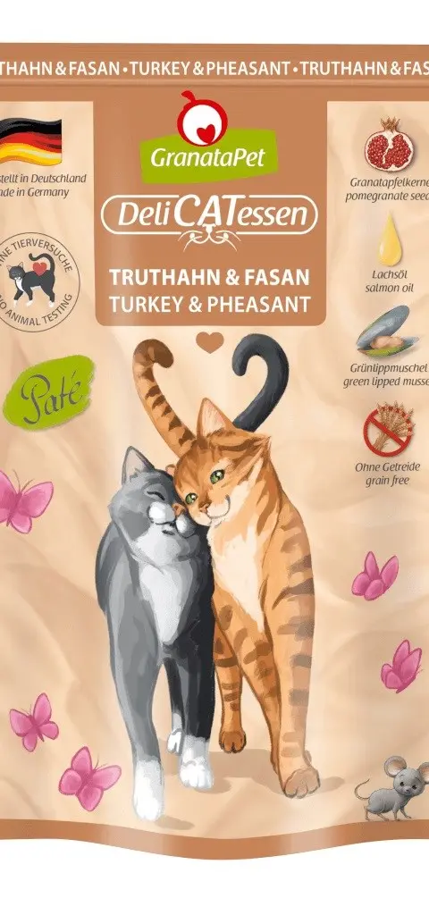 GRANATAPET DeliCATessen Turkey And Pheasant - Wet Cat Food - 85g
