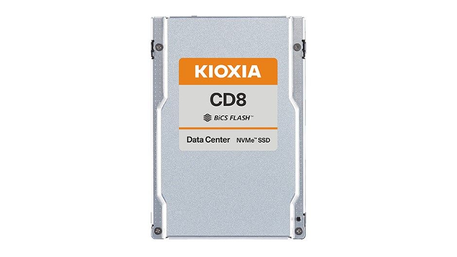 Kioxia CD8-R 15 TB 2.5" PCI Express 4.0 NVMe BiCS FLASH TLC