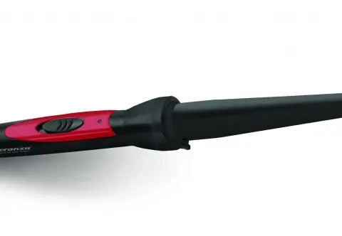 Esperanza EBL007 Curling Iron Warm Black Red 1.7 M