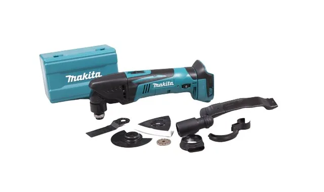 MAKITA 18V LI-ION MULTI-TOOL WITHOUT BATTERIES AND CHARGER ACCESSORIES