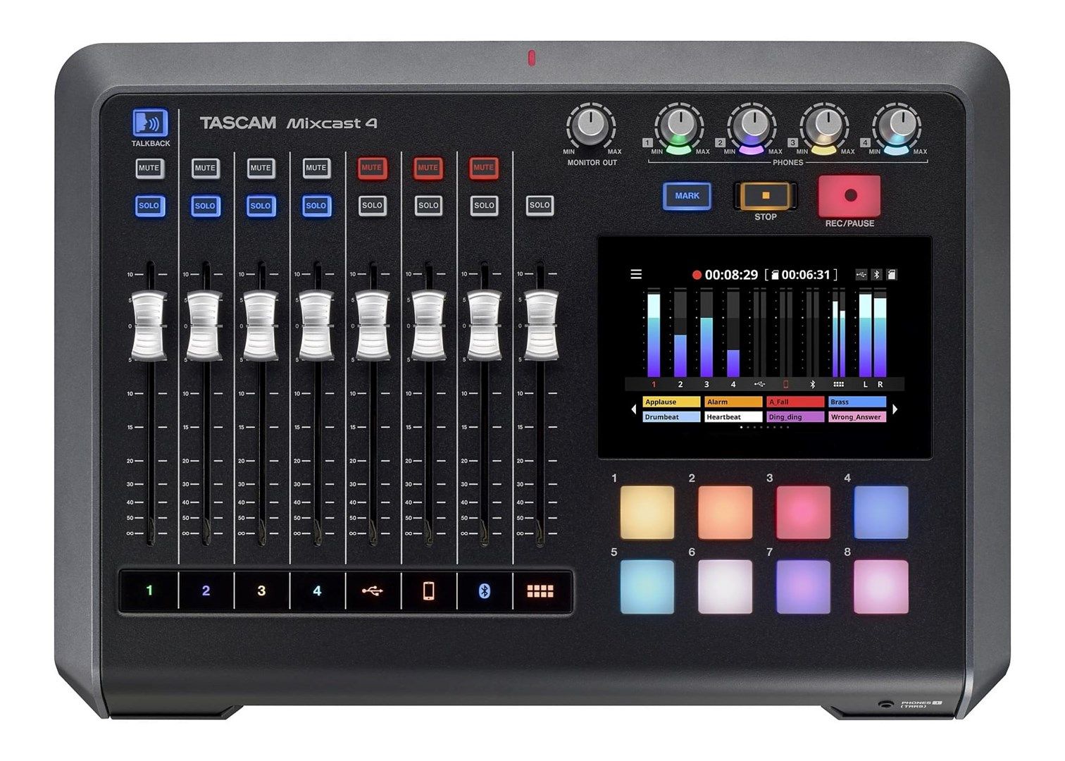 Tascam Mixcast 4 - Mixer For Podcast Recording