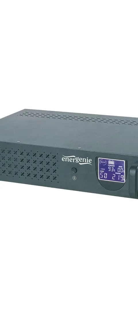 Gembird - Ups Rack 19'' 3.4u 1500va 4xiec 230v Out Iec14 In Rj11 Usb Lcd Line-Interactive 1.5 KVA 900 W 4 AC Outlet(S)