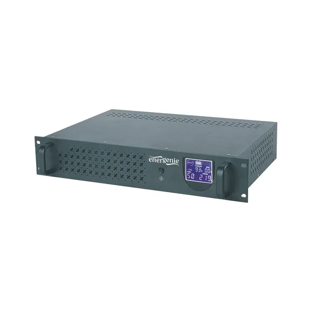 Gembird - Ups Rack 19'' 3.4u 1500va 4xiec 230v Out Iec14 In Rj11 Usb Lcd Line-Interactive 1.5 KVA 900 W 4 AC Outlet(S)