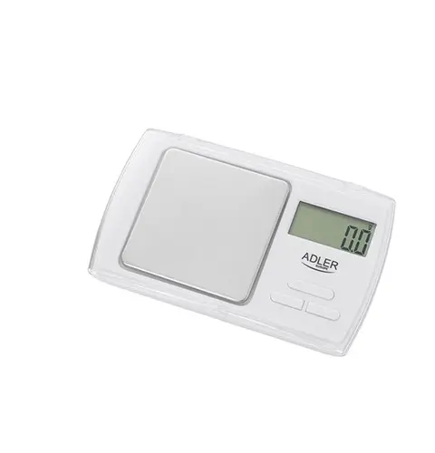 Adler AD 3161 Kitchen Scale White Rectangle Electronic Personal Scale