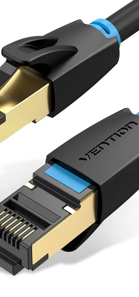 Vention Cat.8 SFTP Patch Cable 1M Black