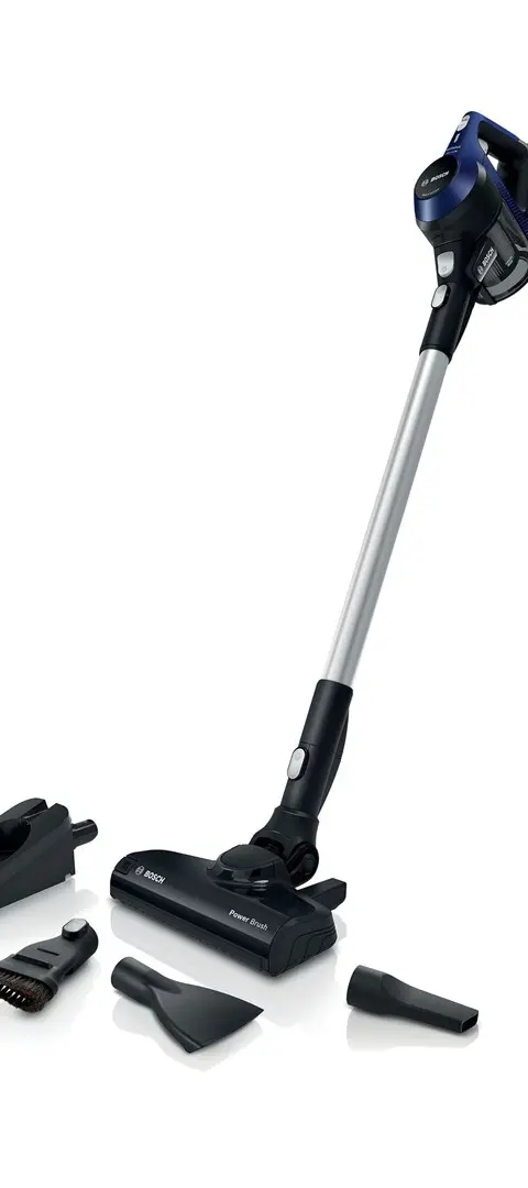 Bosch Serie 6 BBS611MAT Stick Vacuum/Electric Broom 2-In-1 Stick Vacuum Battery Dry Bagless 0.3 L Blue 2.5 Ah