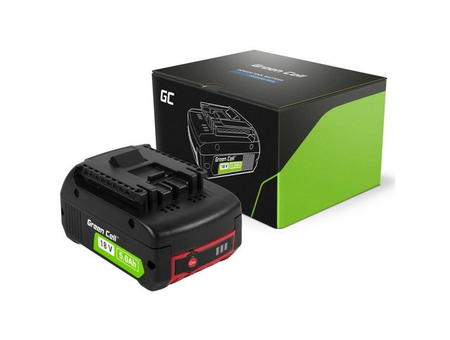 Green Cell Battery For Bosch 18V 5Ah Power Tools Replacement Battery GBA 1600A002U5