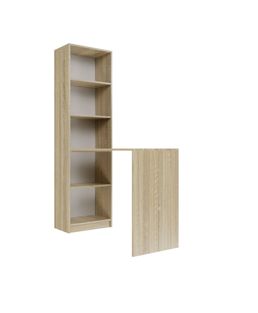 Topeshop R50 SON Z BIURKIEM Computer Desk Oak Colour
