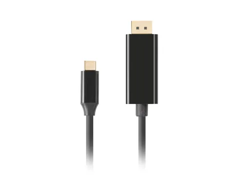 Lanberg CA-CMDP-10CU-0030-BK video cable adapter 3 m USB Type-C DisplayPort Black