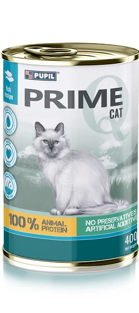 PUPIL Prime Rich In Salmon With Trout - Wet Cat Food - 400g