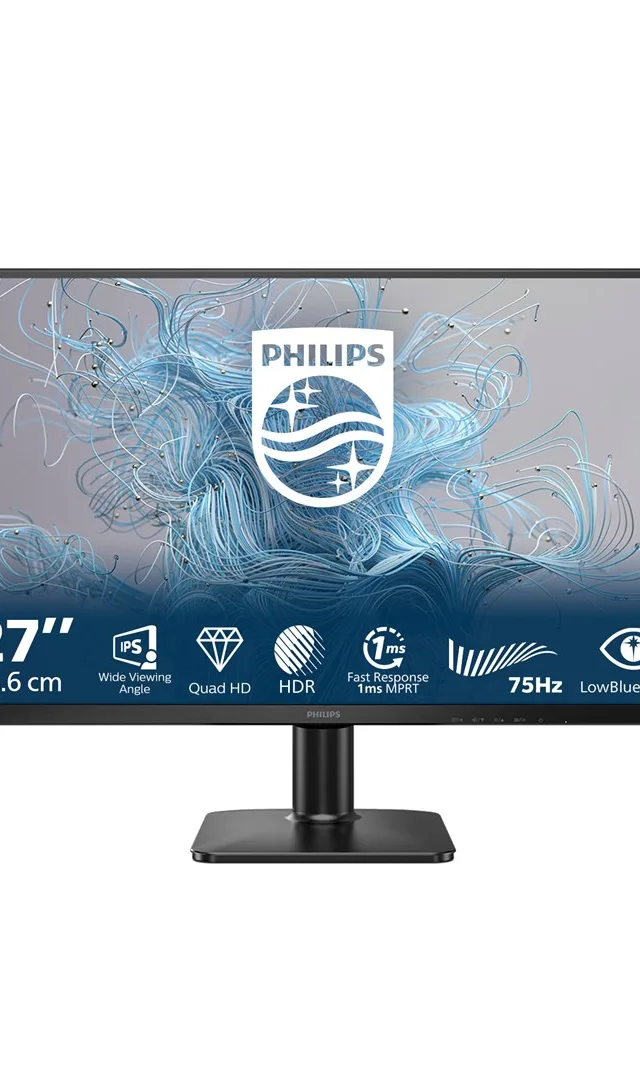 Philips 1000 series 27E2N1500L/00 computer monitor 68.6 cm (27") 2560 x 1440 pixels Quad HD LED Black