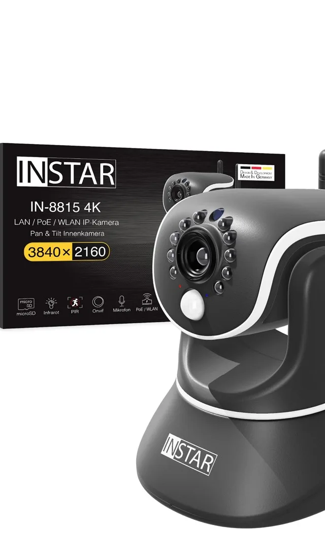 INSTAR IN-8815 4K Schwarz