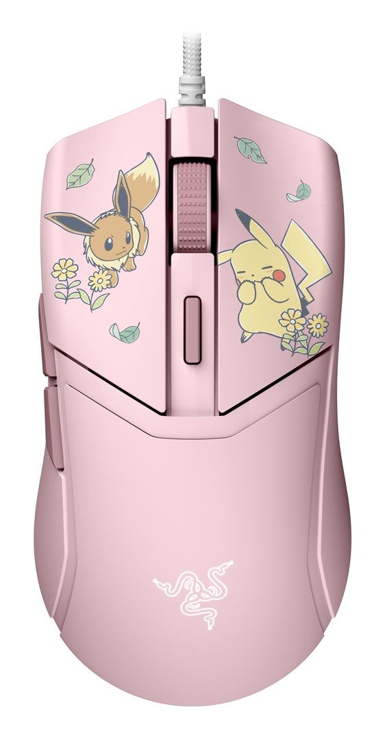 Razer Mouse Cobra Pokemon Pikachu Evoli Edition Kabelgebunden