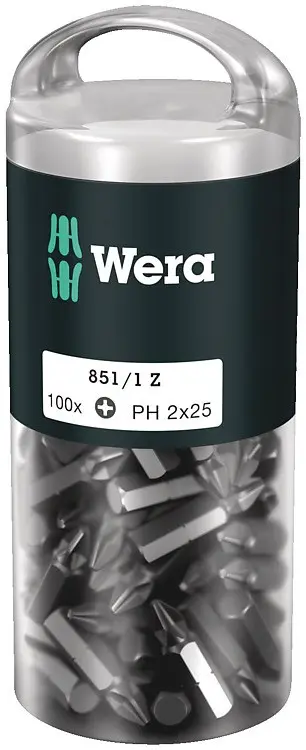 Wera 851/1 Z DIY 100 SiS Screwdriver Bit 100 Pc(S)