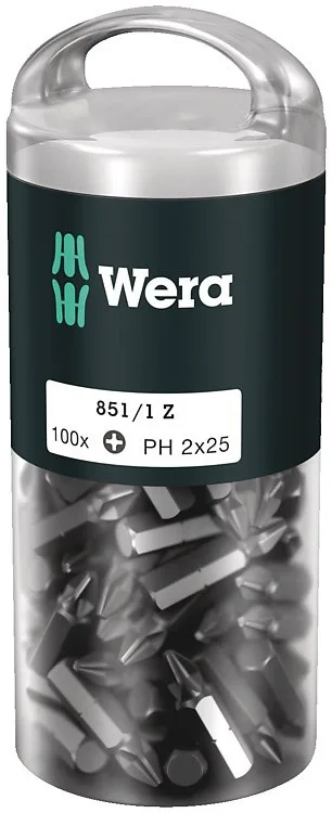Wera 851/1 Z DIY 100 SiS Screwdriver Bit 100 Pc(S)