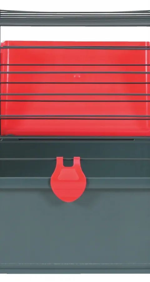ZOLUX Classic 80 Grey/Red - Cage For Rodents