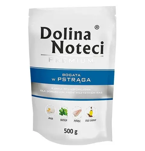 Dolina Noteci Premium Rich In Trout - Wet Dog Food - 500g