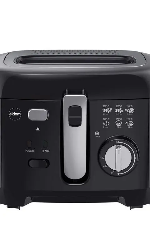 ELDOM Fryer FREET 2.5 L 400 g of fries temperature regulator removable oil tank black