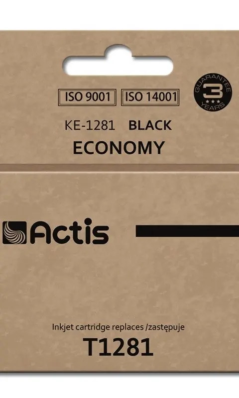 Actis KE-1281 ink (replacement for Epson T1281; Standard; 15 ml; black)