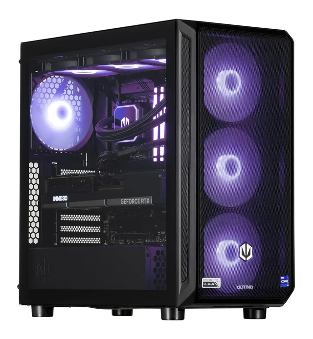 Actina 5901443414063 PC Intel Core Ultra 9 285K 64 GB DDR5-SDRAM 2 TB SSD NVIDIA GeForce RTX 5090 Midi Tower Black