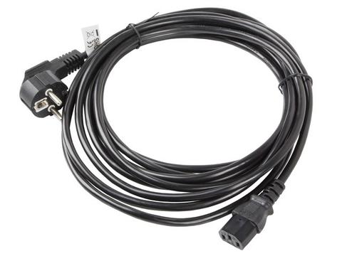 Lanberg CA-C13C-11CC-0100-BK power cable Black 10 m C13 coupler CEE7/7