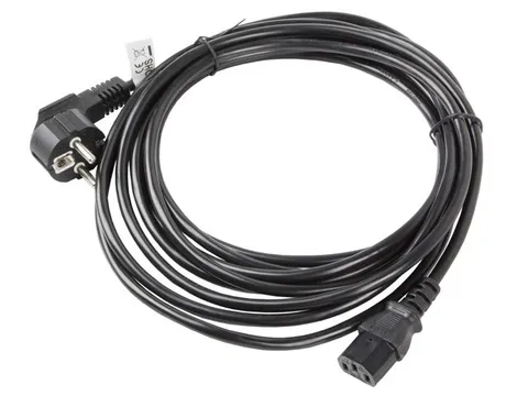 Lanberg CA-C13C-11CC-0100-BK power cable Black 10 m C13 coupler CEE7/7