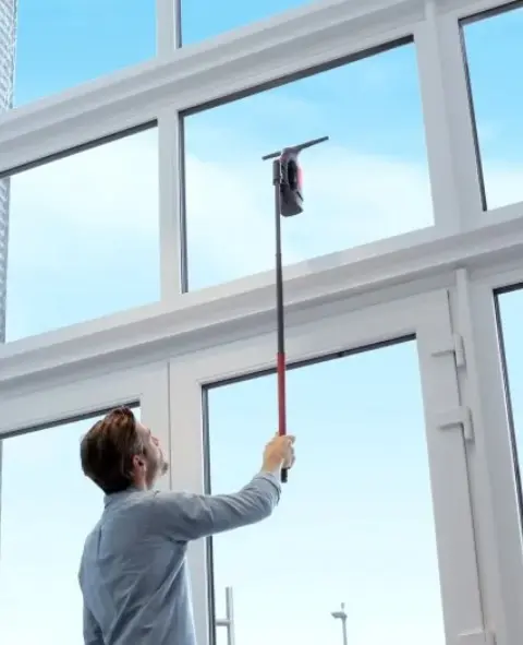 Window Squeegee With Pole Vileda