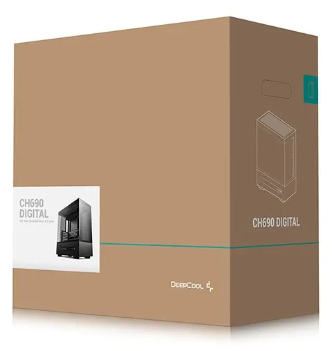 DeepCool CH690 DIGITAL Tower Black