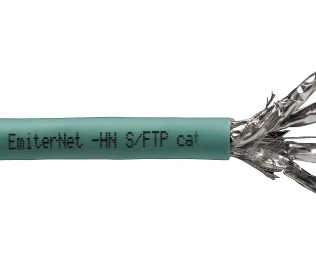 Emitter Net S/FTP Cat.7 1000MHz B2ca LSZH-FR Cable, 4x2x23AWG Wire