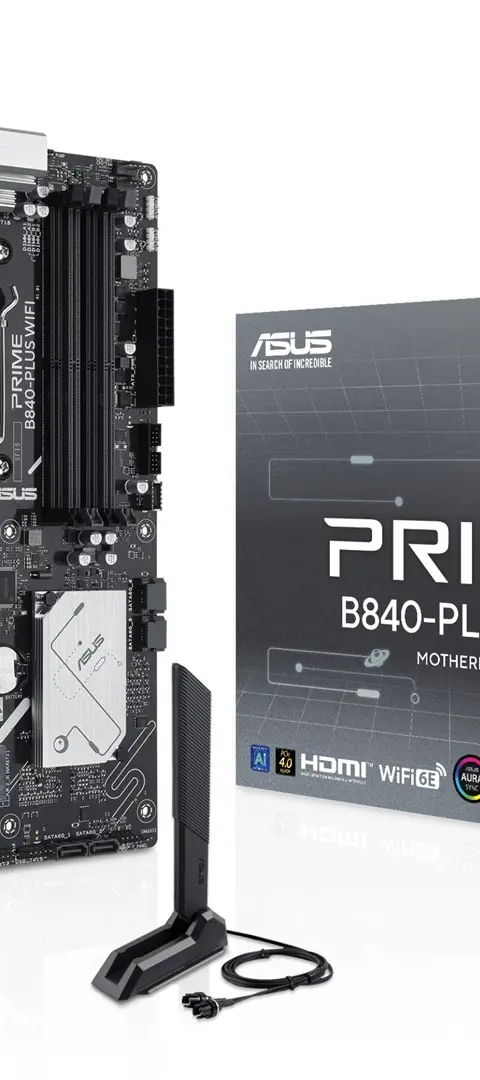 ASUS PRIME B840-PLUS WIFI AMD B840 Socket AM5 ATX