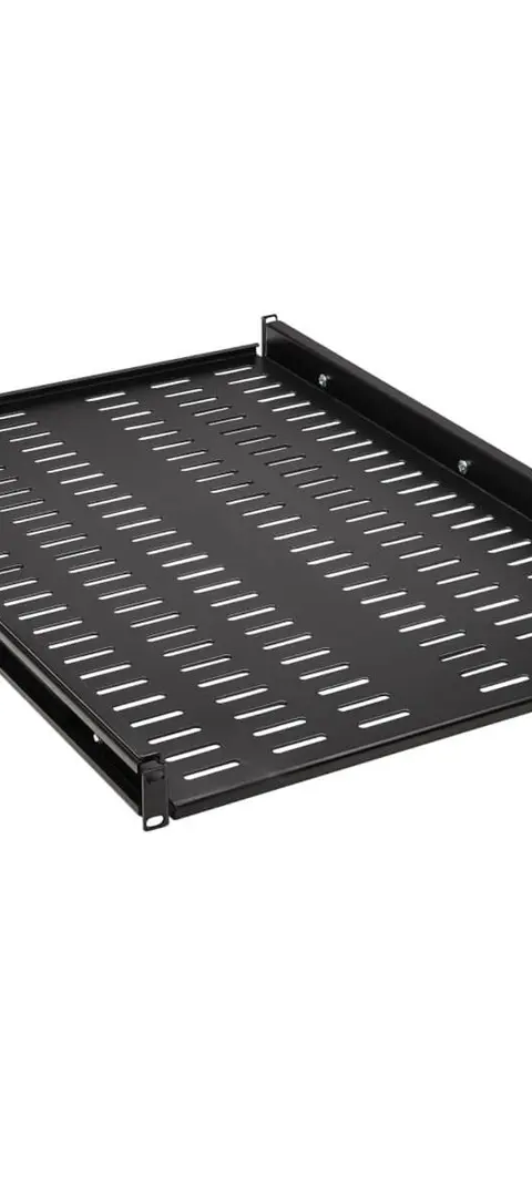 Tripp Lite SRSHELF4PHDVENT SmartRack Adjustable-Deep Steel Rack Shelf - 1U, Vented, 250 lb. (113 kg) Capacity