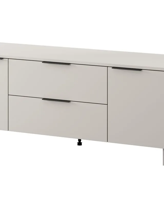 Cama RTV 2D2S ALMA Cabinet 180x41.5xH55 Cashmere