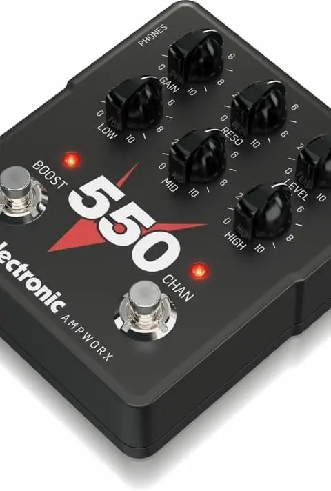 TC Electronic V550 PREAMP Przedwzmacniacz Gitarowy